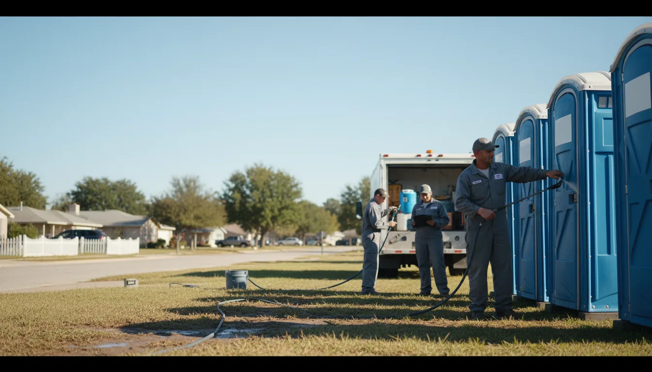 Long-Term Portable Toilet Rental in Zaleski, OH near me